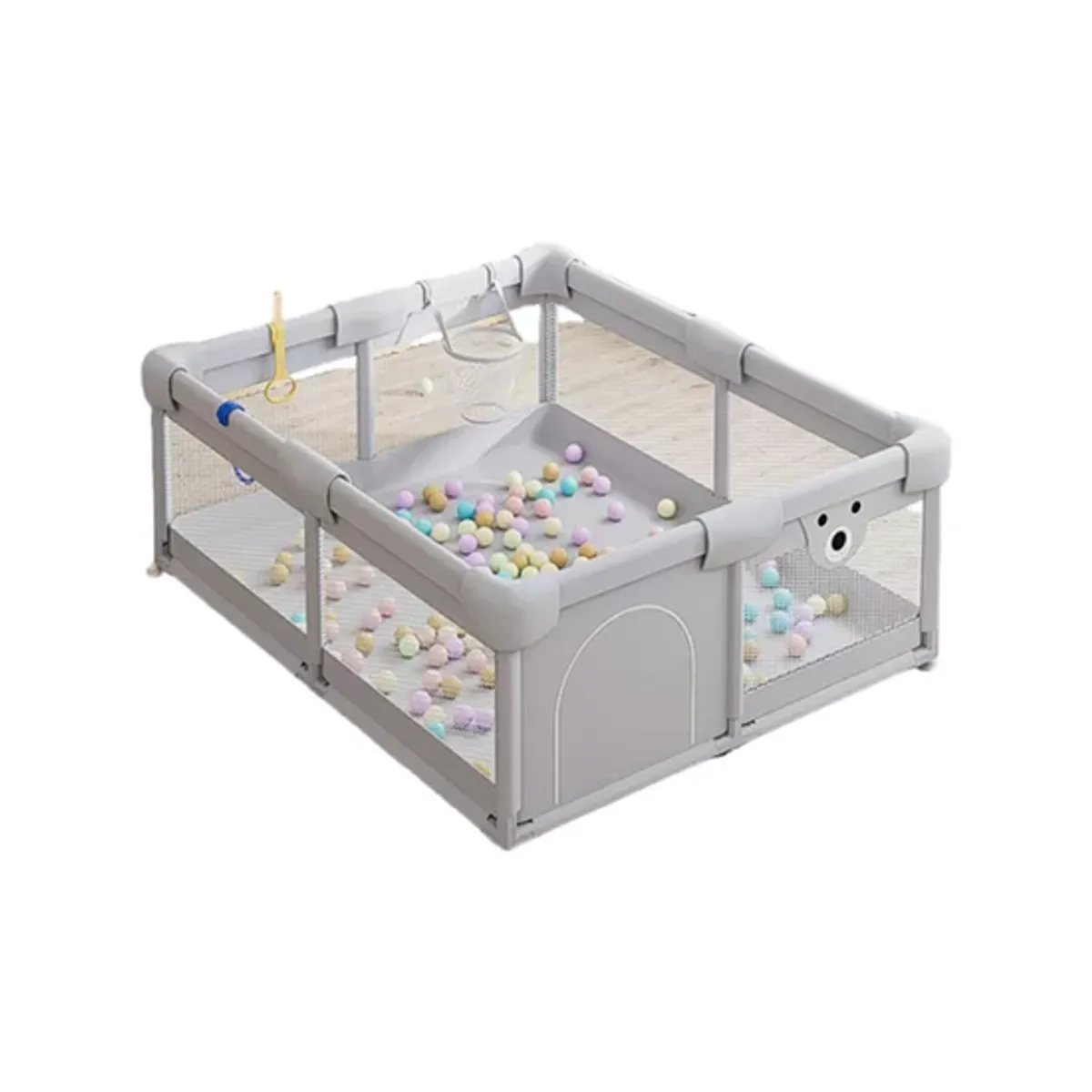 GENERICO - Corral centro de juegos bebé con accesorios