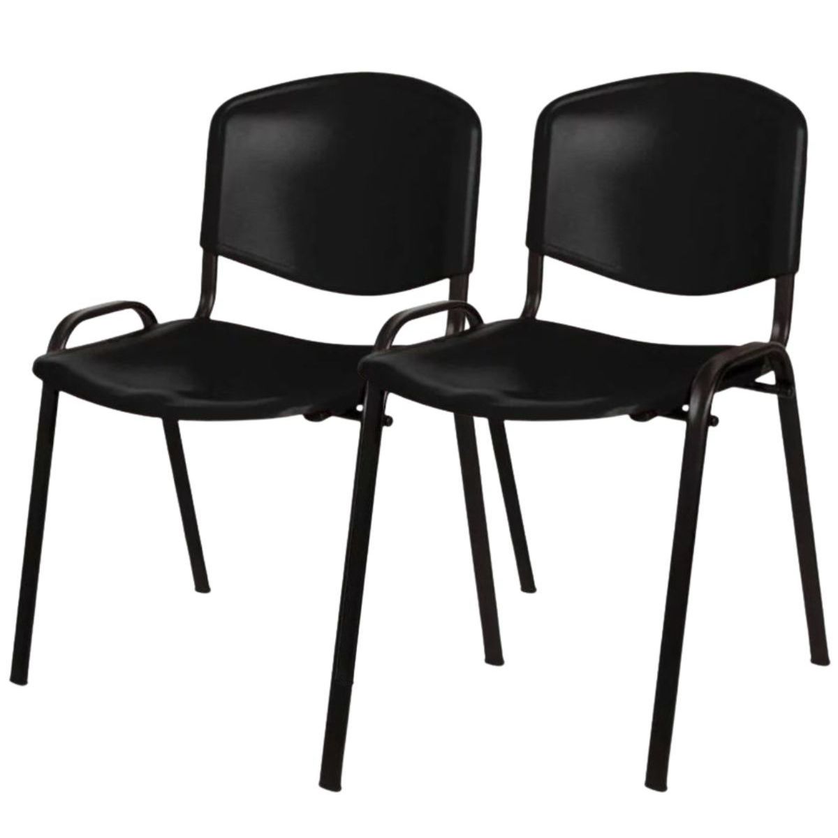 HABITA2 CHILE - Pack 2 Silla ISO Meeting Negro - Auditorio