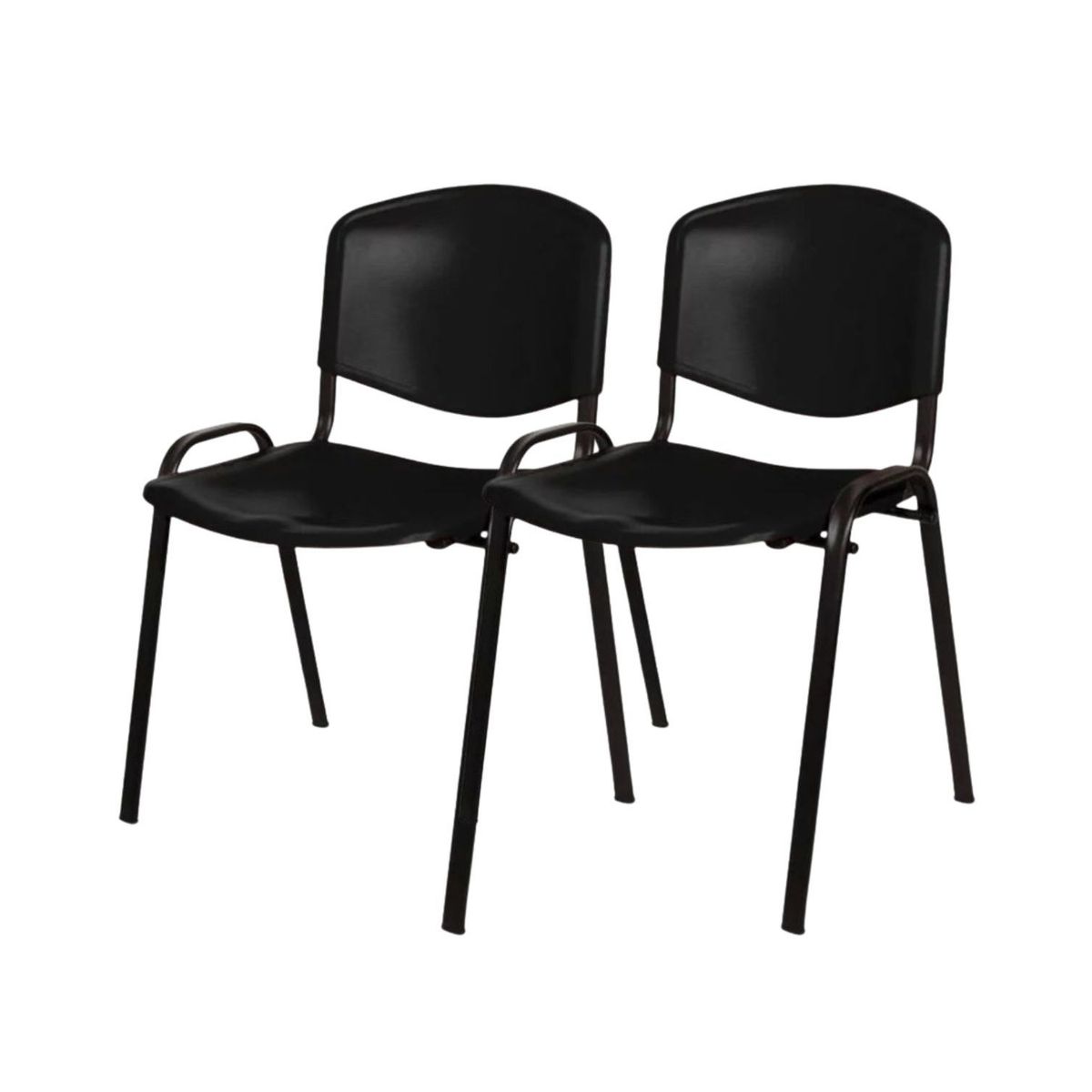 HABITA2 CHILE - Pack 2 Silla ISO Meeting Negro - Auditorio