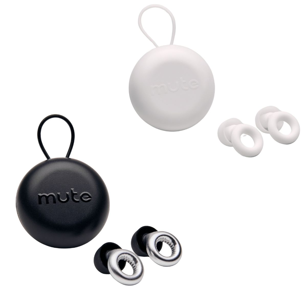 MUTES EARPLUGS - Pack 2 Tapones De Cancelacion De Ruido Mute Calm Mas Sense