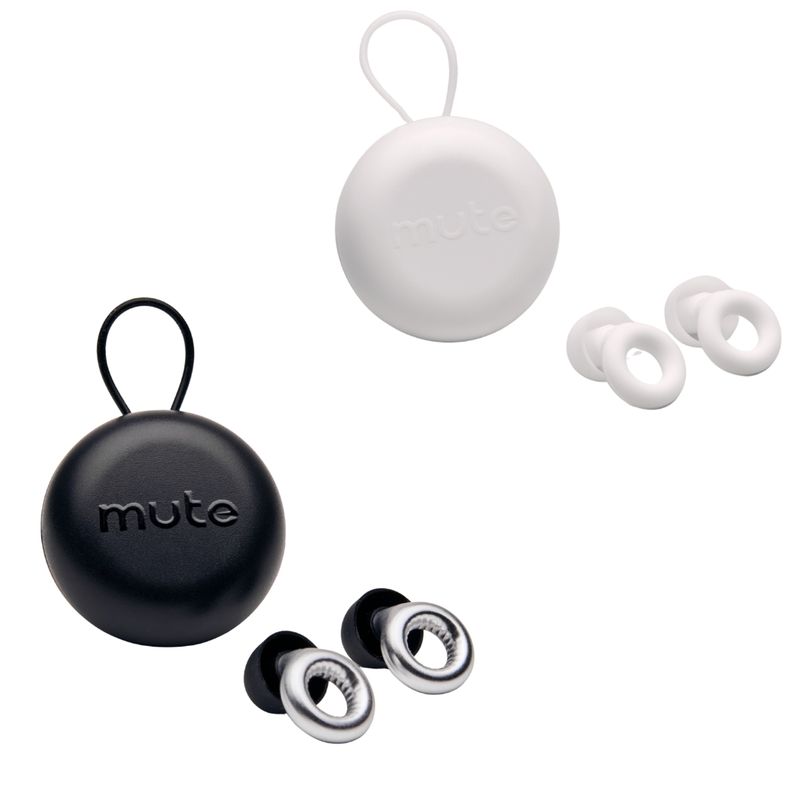 MUTES EARPLUGS - Pack 2 Tapones De Cancelacion De Ruido Mute Calm Mas Sense