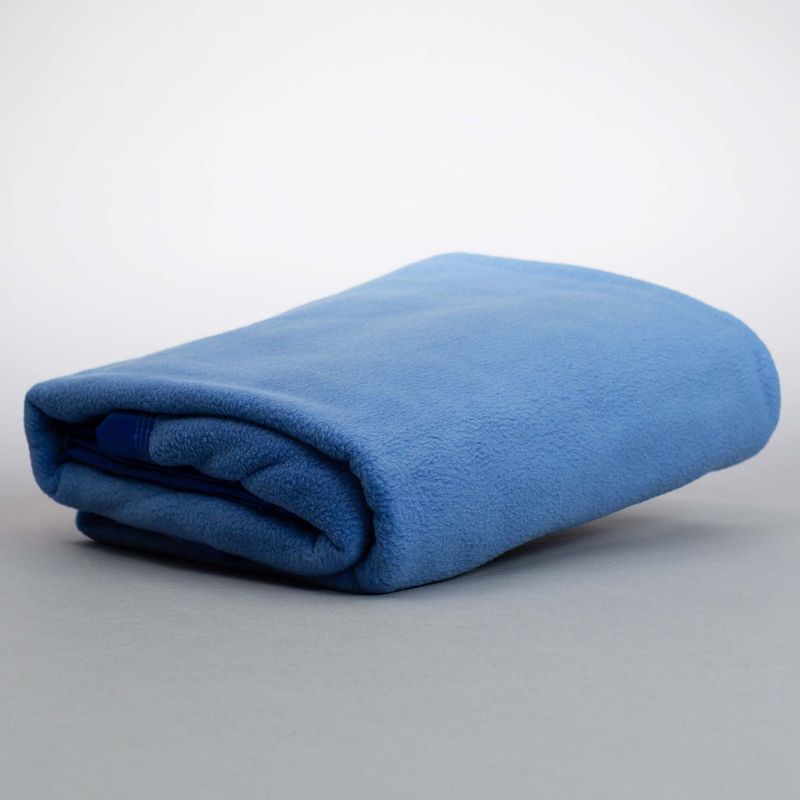 TEXTIL SUPER - FRAZADA DE POLAR COLOR PAQUETE VELA
