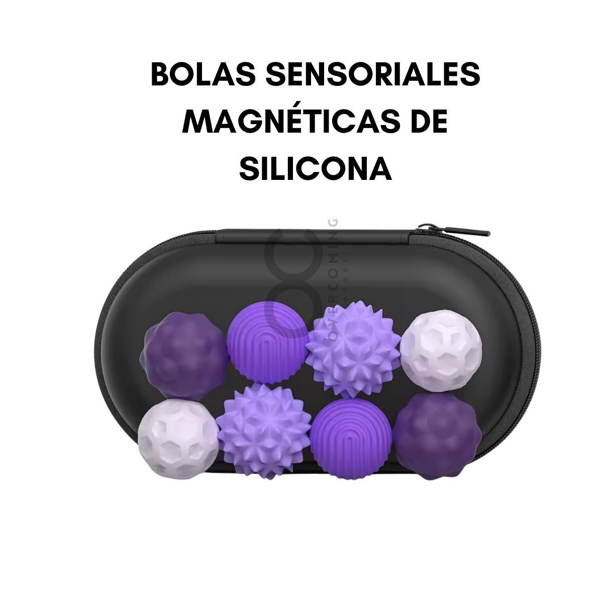 GENERICO - Bolas Sensoriales Magnéticas De Silicona  Juguete Antiestrés