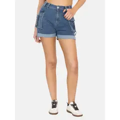 MAUI AND SONS - Short Halokea Azul Mujer - Azul