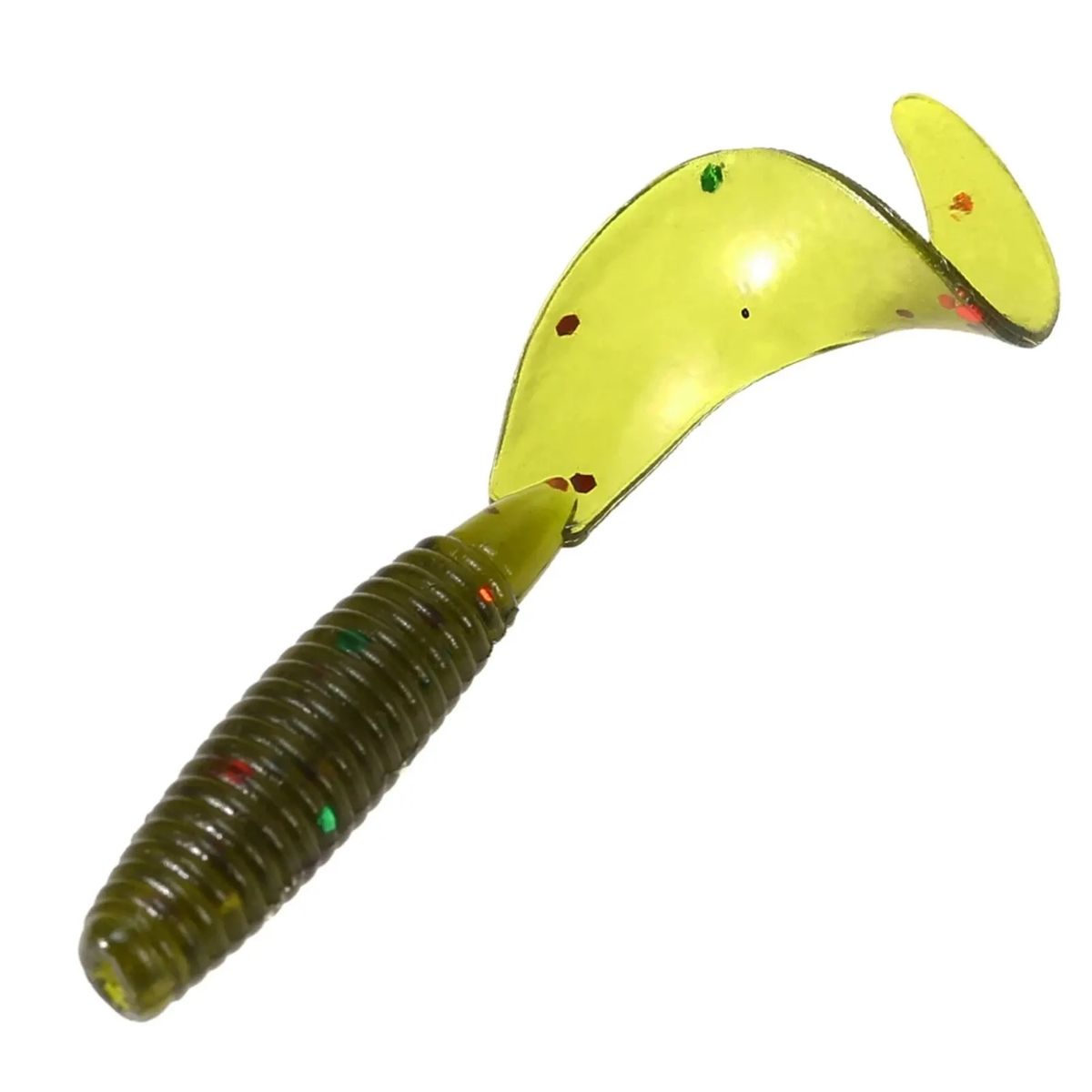 GENERICO - Pack 100 Señuelos Pesca Cebo Blando Gusano Silicona 4cm