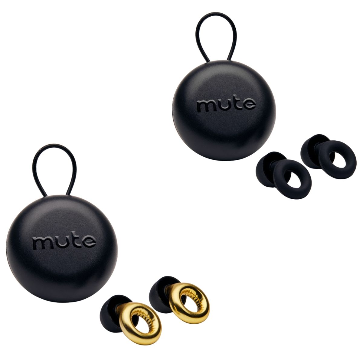 MUTES EARPLUGS - Pack 2 Tapones De Cancelacion De Ruido Mute Calm Mas Sense