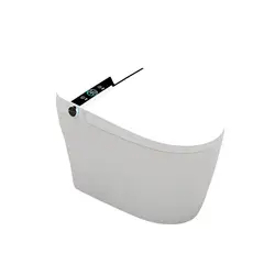 GENERICO - Inodoro inteligente con calefacción automática asiento abatible ultima tecnología