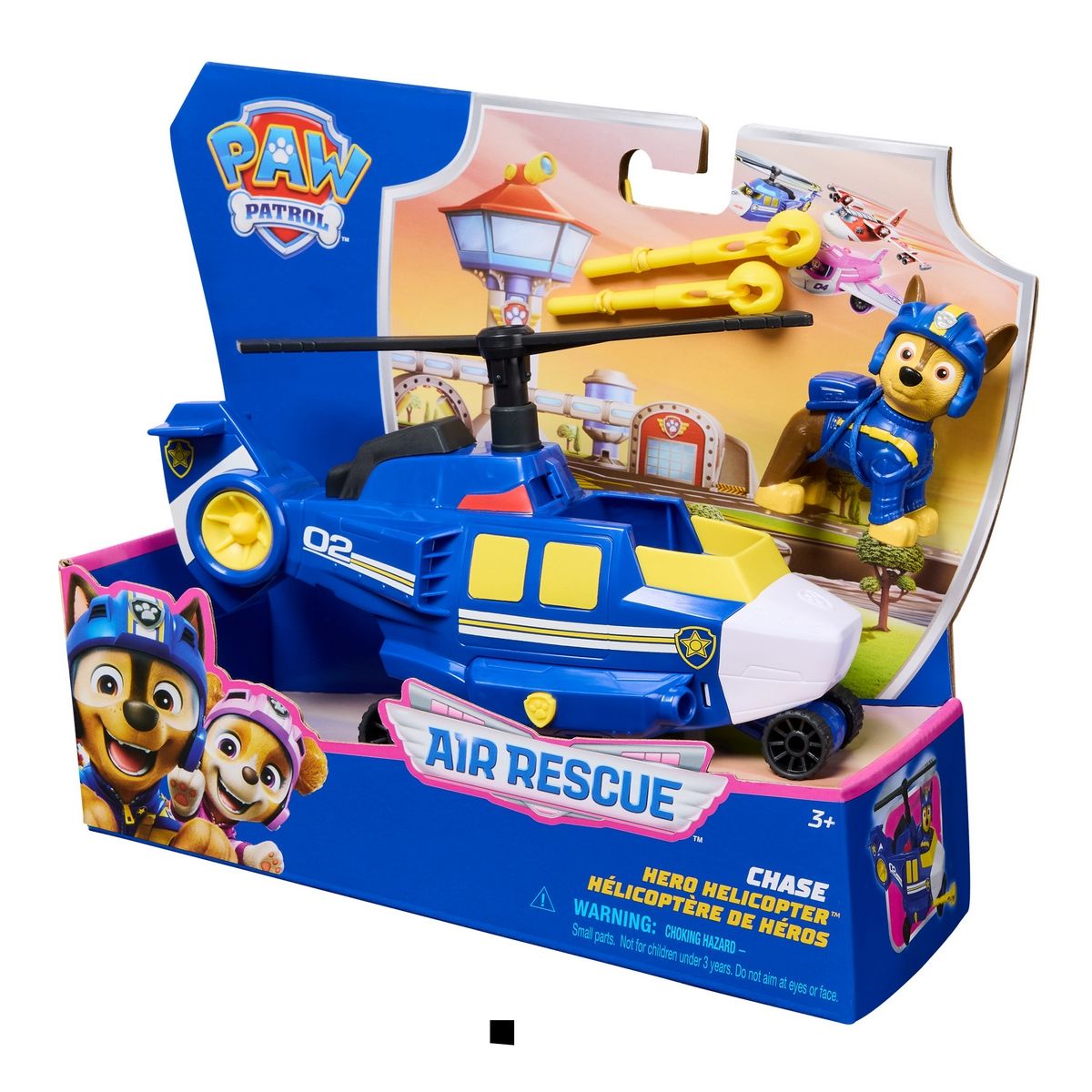 PAW PATROL - Vehículo Paw Patrol Air Rescue Chase con figura 5 cm