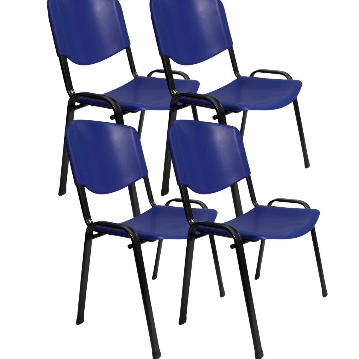 HABITA2 CHILE - Pack 4 Silla ISO Meeting Azul - Auditorio