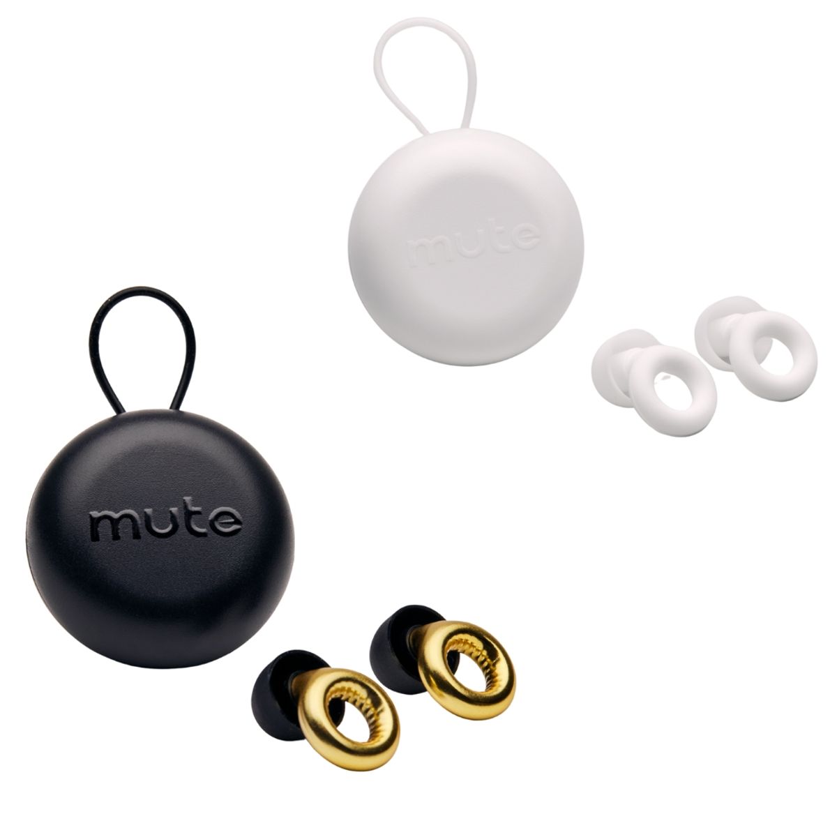 MUTES EARPLUGS - Pack 2 Tapones De Cancelacion De Ruido Mute Calm Mas Sense
