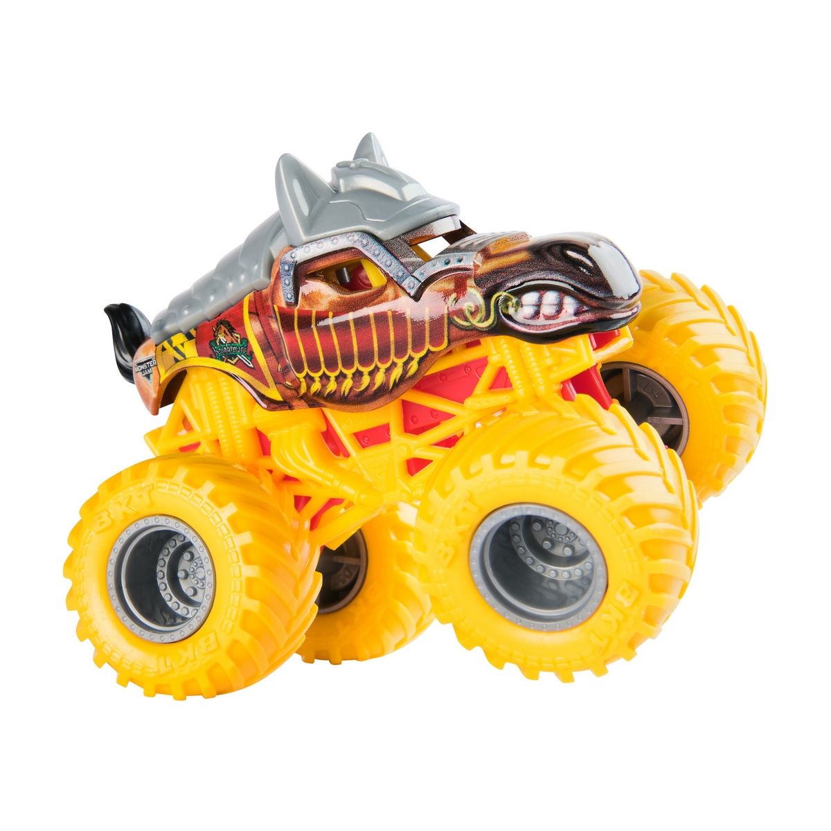 MONSTER JAM - Vehículos Monster Jam 1:64 pack 2 Knightmare y Northern