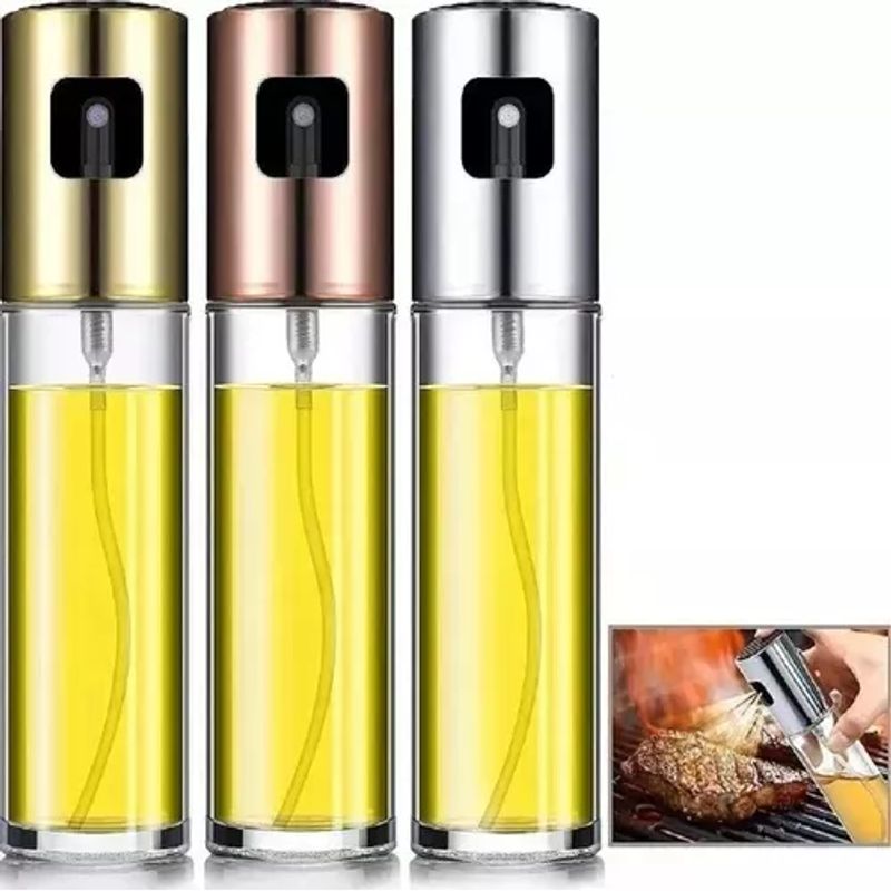 GENERICO - Set de 3 dispensadores spray para aceite y vinagre