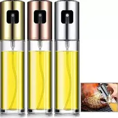 GENERICO - Set de 3 dispensadores spray para aceite y vinagre
