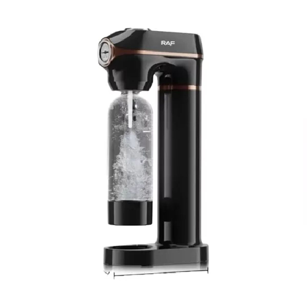 GENERICO - Máquina para gasificar agua máquina de soda bebidas R137 color negro