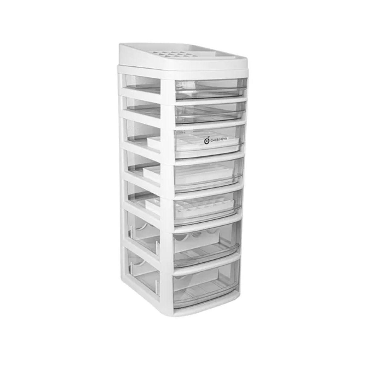 GENERICO - Organizador 7 Cajones Almacenamiento Con Ruedas