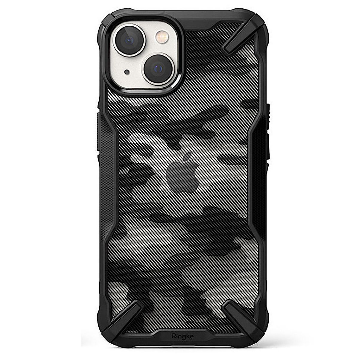 GENERICO - Carcasa Ringke Fusion-X Para iPhone 14-13 - Camo Black