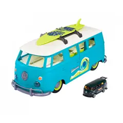 MAJORETTE - Vehículo VW T1 maleta colección auto