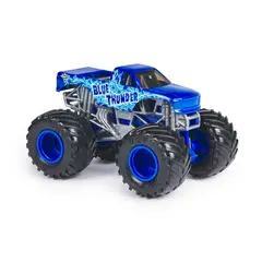 MONSTER JAM - Vehículo 1:64 Blue Thunder metálico