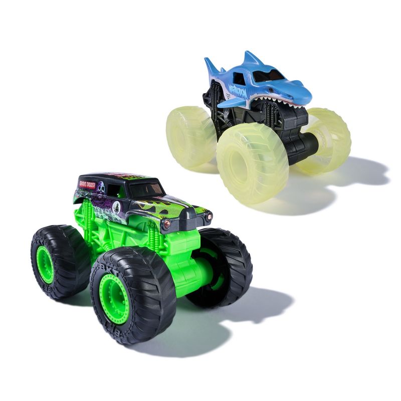 MONSTER JAM - Vehículo Monster Jam mini colección iluminada 1:43