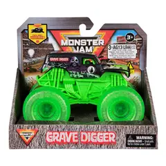 MONSTER JAM - Vehículo Grave Digger 1:43 con luz