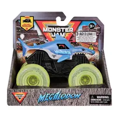 MONSTER JAM - Vehículo 1:43 Megalodon con luz