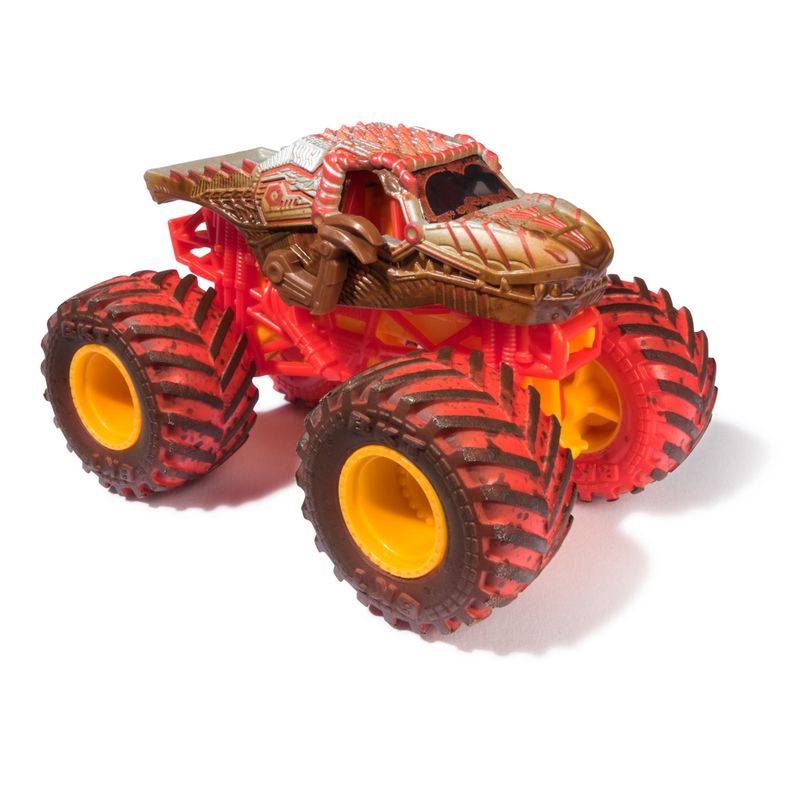 MONSTER JAM - Vehículo MONSTER JAM 1:64 cambia color Thunder Roarus