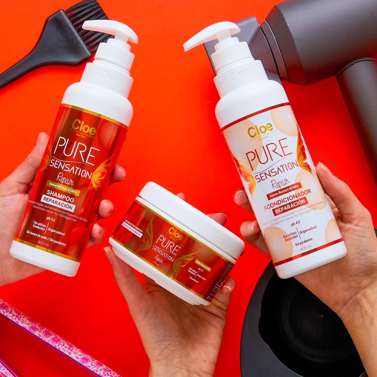 CLOE - Acondicionador Pure Sensation Repair  Cloe 400ML