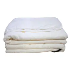 GARSIL - Set 2 Toallas De Baño Grande Microfibra Toallon 90x180cm Blanco