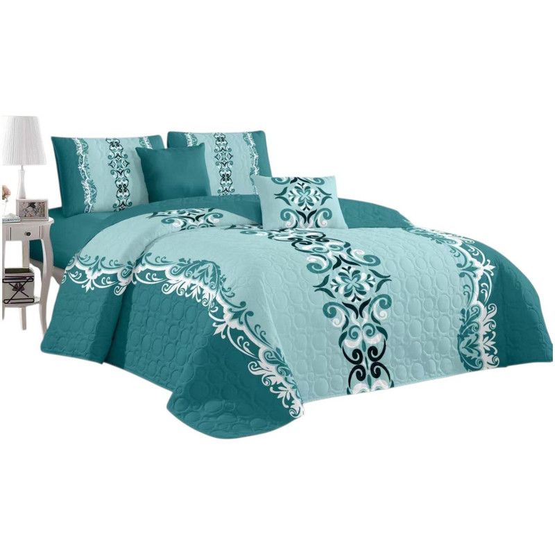 GENERICO - Cubrecama De Verano King 250x270cm Colcha + 2 Fundas Cobertor