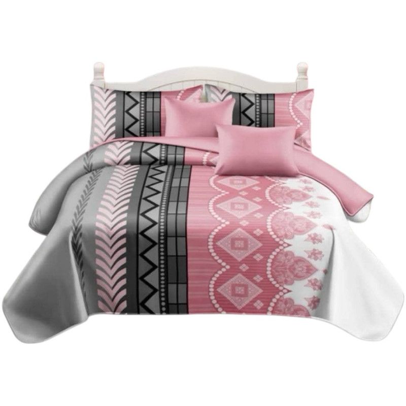 GENERICO - Cubrecama De Verano King 250x270cm Colcha + 2 Fundas Cobertor