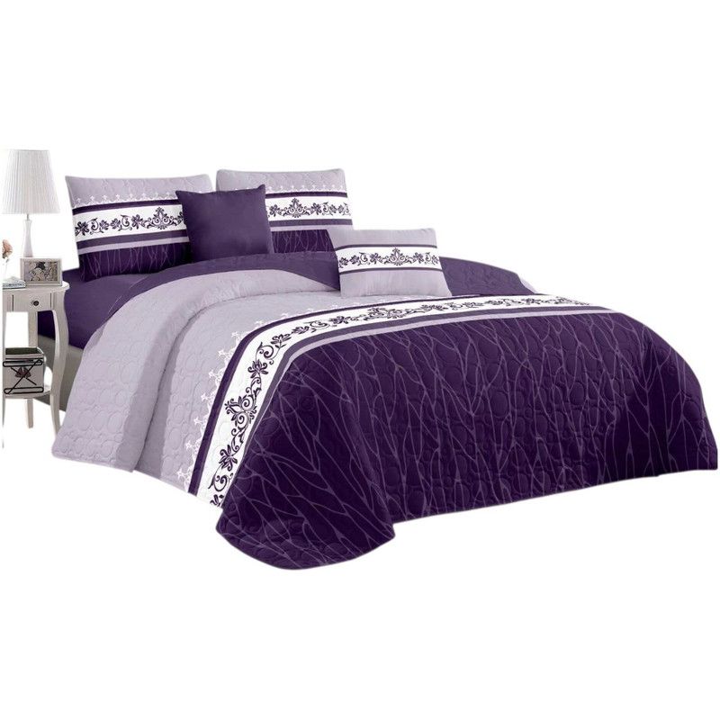 GENERICO - Cubrecama De Verano King 250x270cm Colcha + 2 Fundas Cobertor