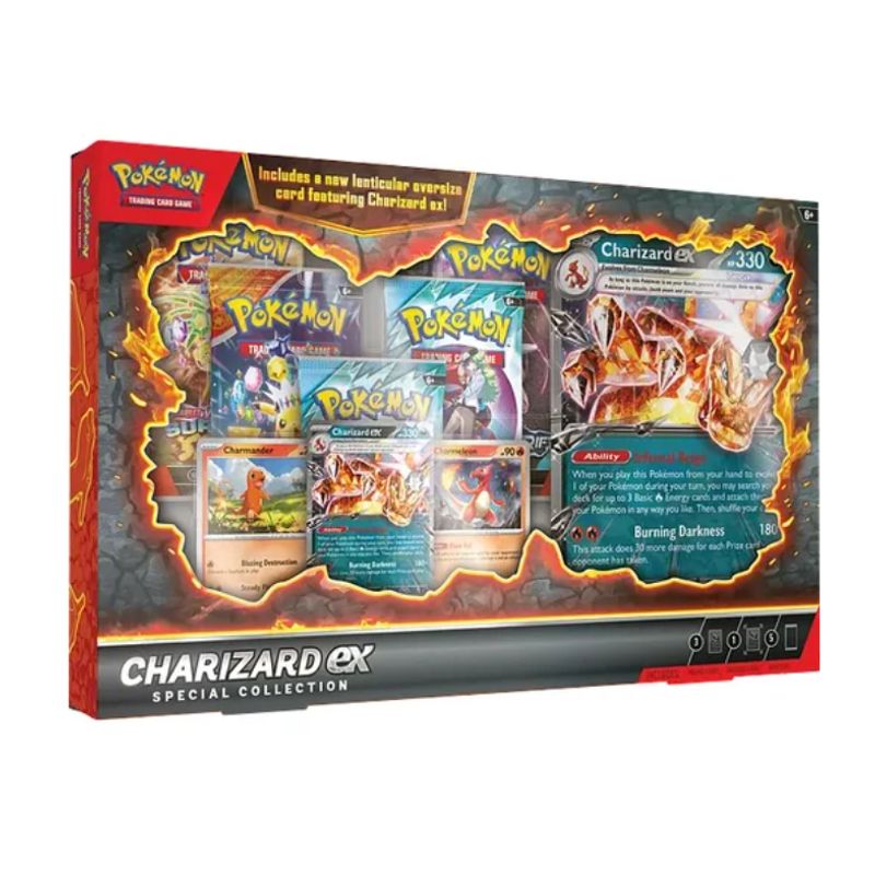 EDGE ENTERTAINMENT - Pokemon Tcg Charizard Ex Special Collection Ingles
