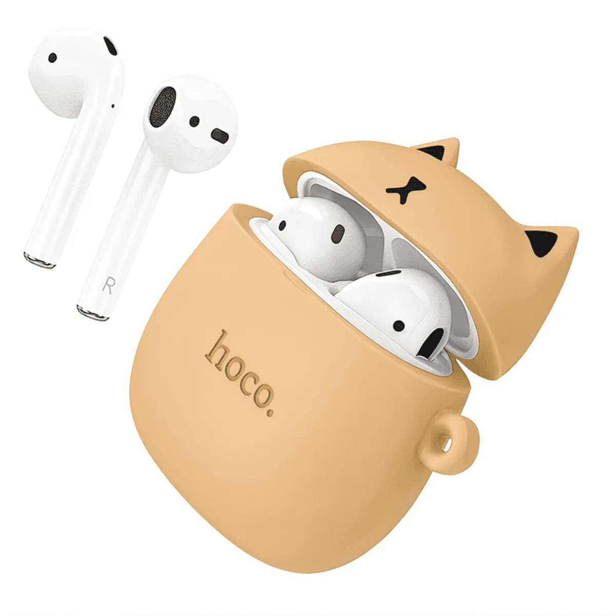 HOCO - Audífonos Inalámbricos Bluetooth Con Funda De Gato Hoco Ew45