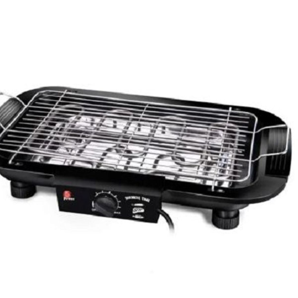 GENERICO - Parrilla Eléctrica Antiadherente para Interiores