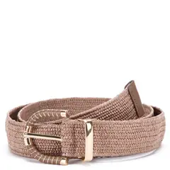 GACEL - Cinturon - ancho 35mm - - Taupe