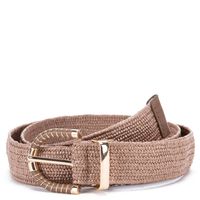 Cinturon - ancho 35mm - - Taupe