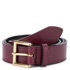 GACEL - Cinturon - ancho 35mm - - Burdeo