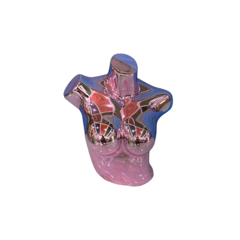 GENERICO - Torso Exhibidor Rosa Femenino Gms