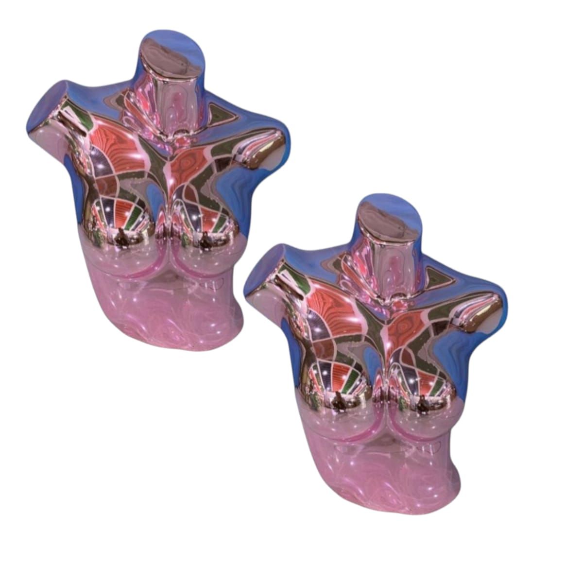 GENERICO - Torso Exhibidor Rosa Femenino Gms