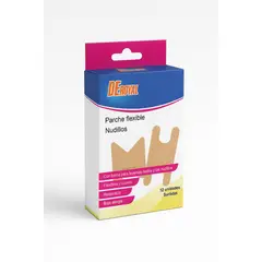 GENERICO - Parches Curitas Flexibles Para Nudillos Caja 12 Unid Dedos