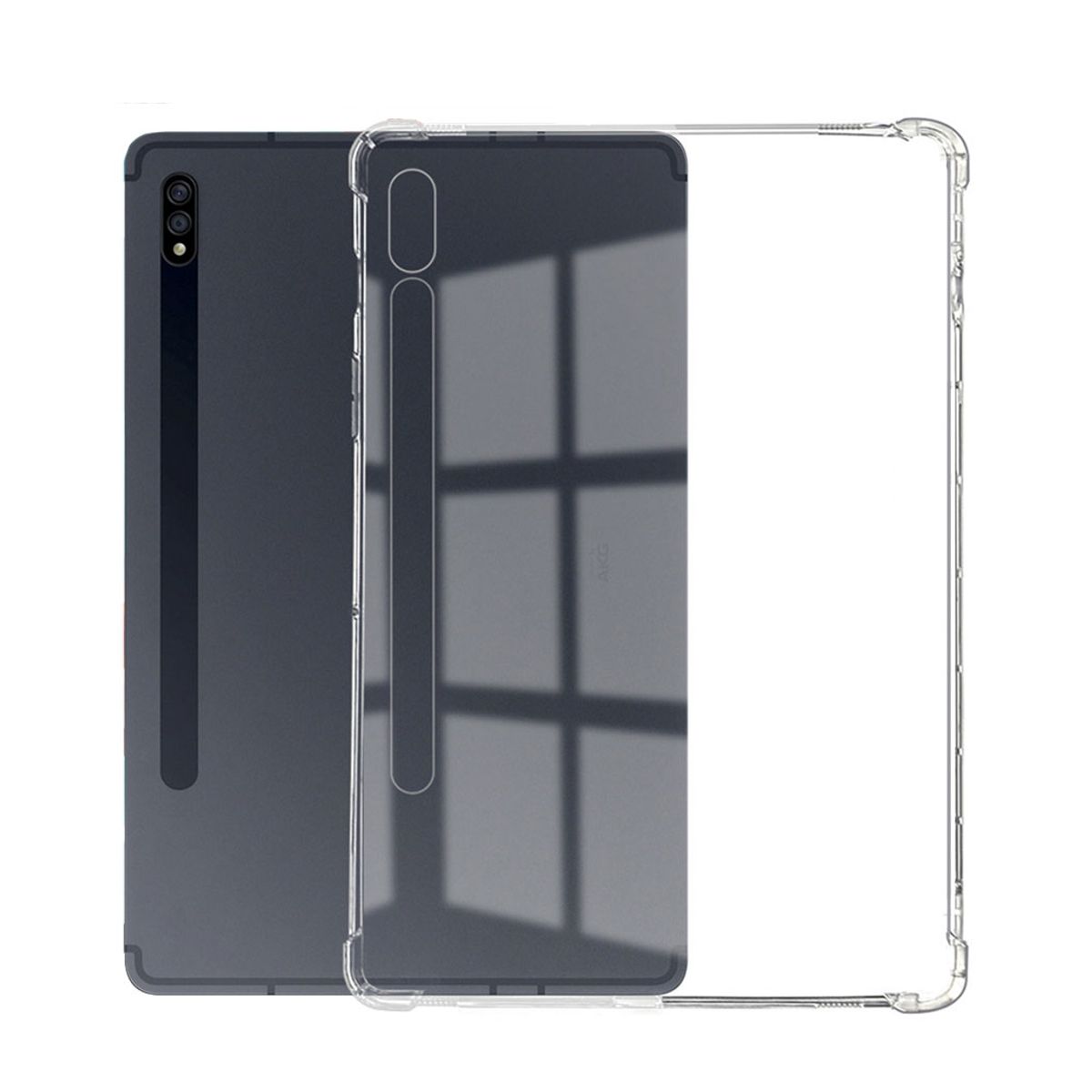 GENERICO - PROTECTOR CARCASA GEL REFORZADA PARA TABLET SAMSUNG TAB S7 PLUS 12.4