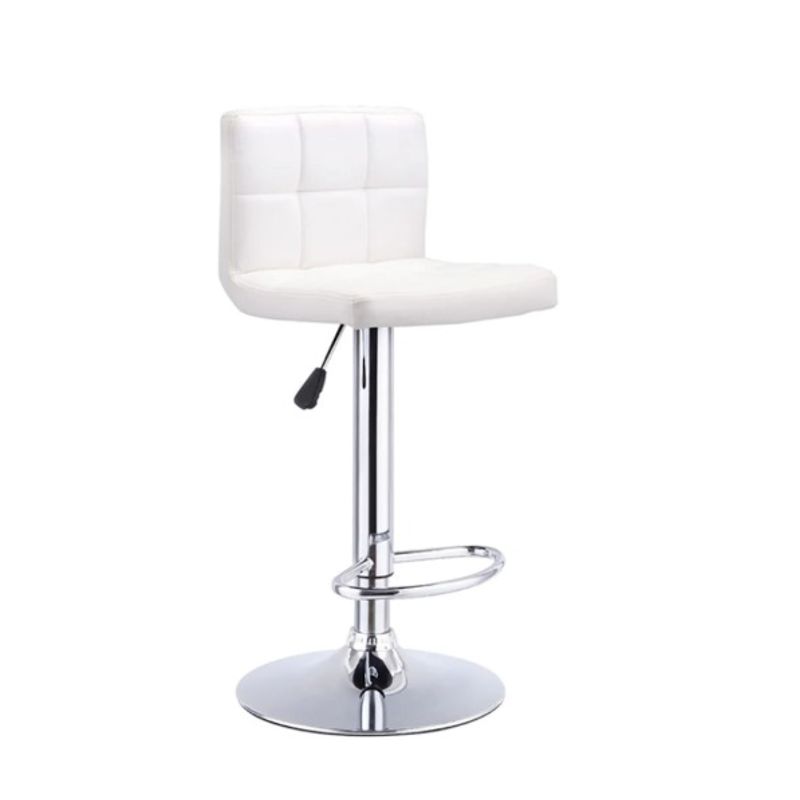 HABITA2 CHILE - Taburete elegante altura regulable Tiana - Blanco