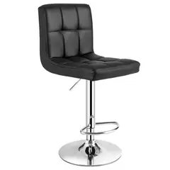 HABITA2 CHILE - Taburete elegante altura regulable Tiana - Negro