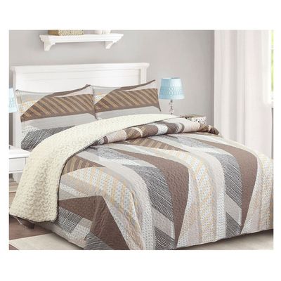 Imagen 2 del producto Cubrecama Quilt Juvenil Sherpa 2 Plazas Modelo Urban Lines