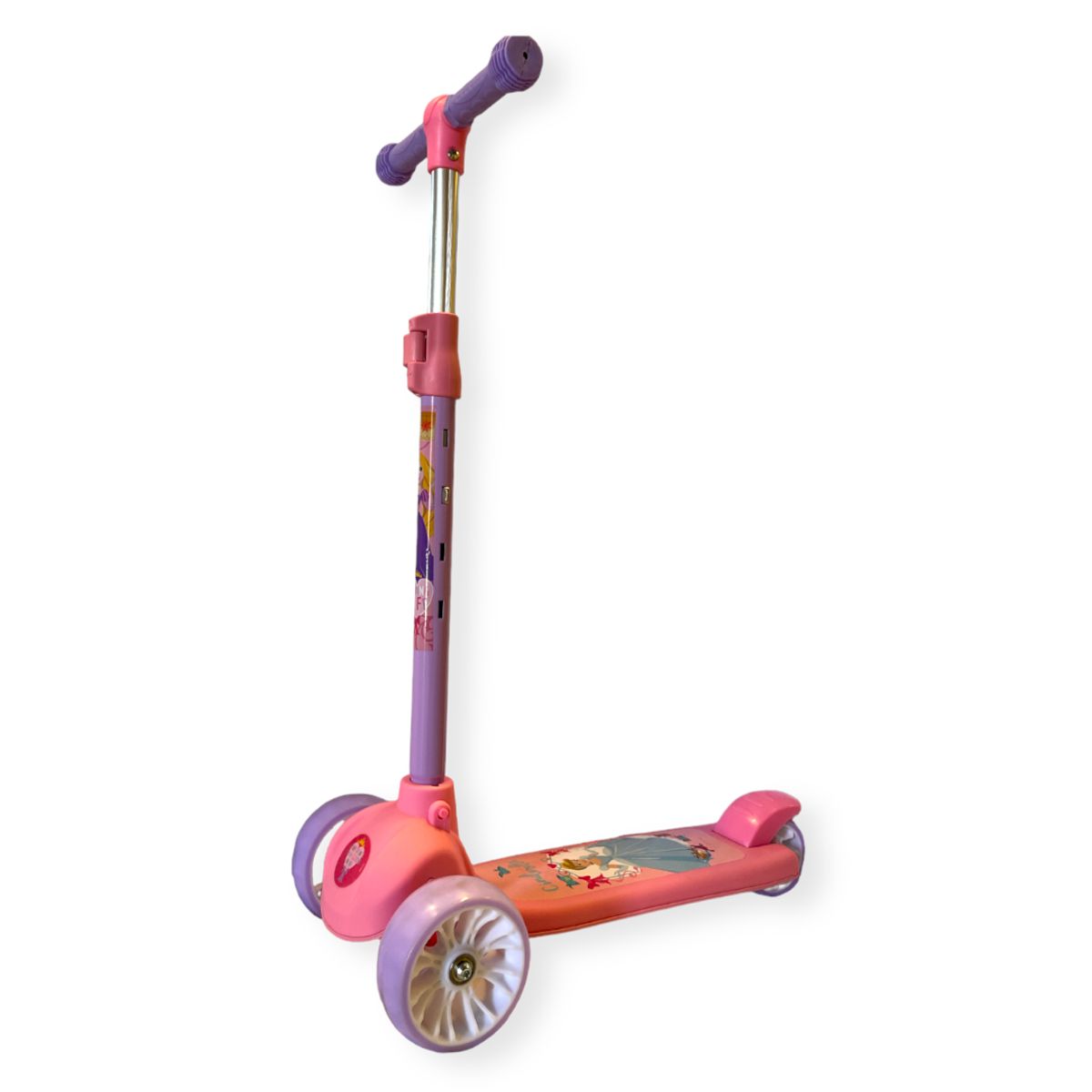 BALOGO - SCOOTER PLEGABLE PRINCESAS DISNEY
