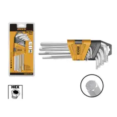 INGCO - JGOLLAVE ALLEN HEXG 15-10MM HHK11091 9PZA