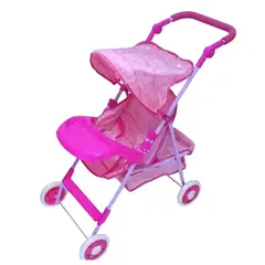 GENERICO - Coche Juguete De Muñeca Para Niñas 68cm Rosado
