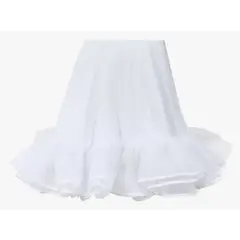 GENERICO - Falso 3 Capas Talla S-M Para Vestido de Huasa- Cueca