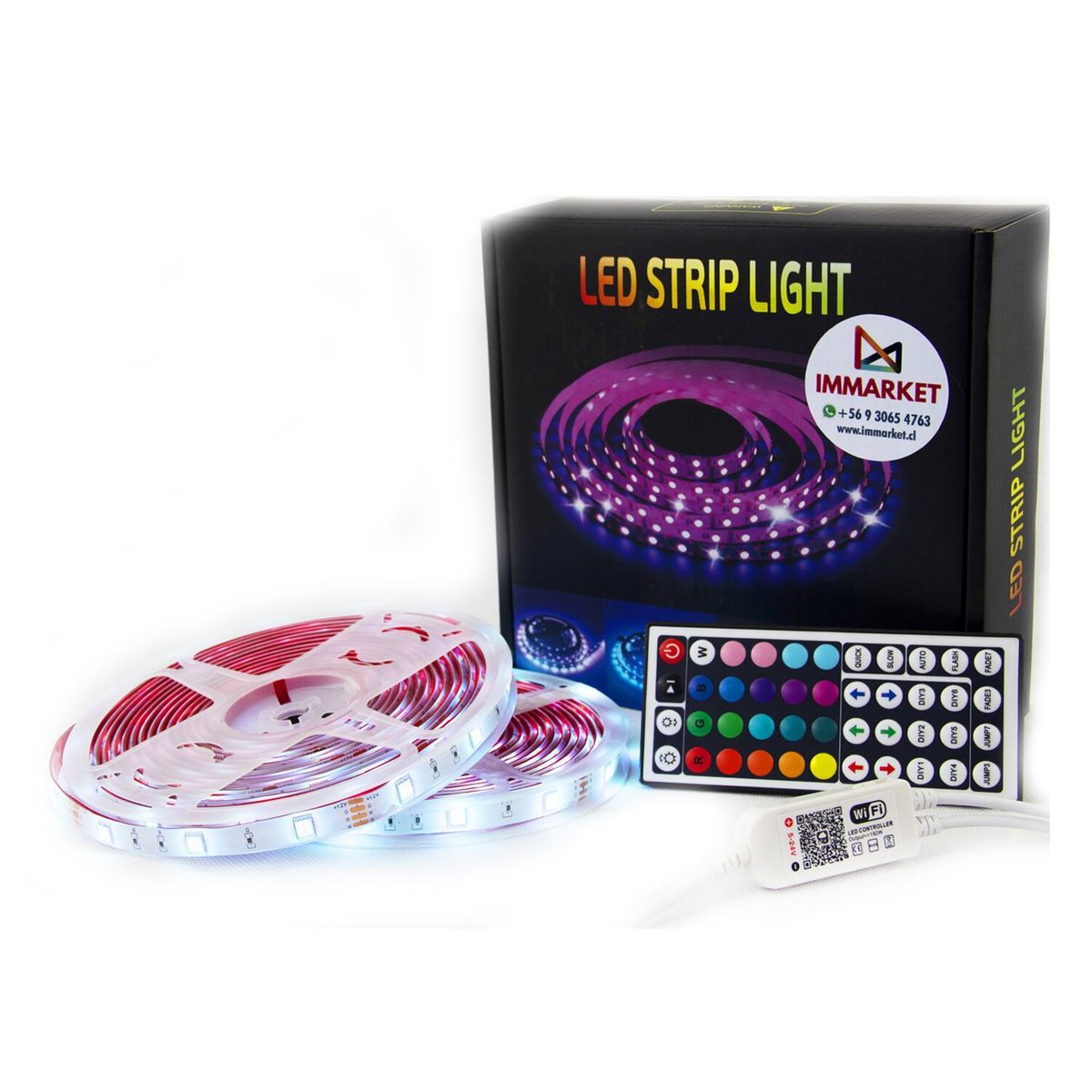 GENERAL - Luces Led Wifi 10 Metros. Especial Tiktok y Gamer