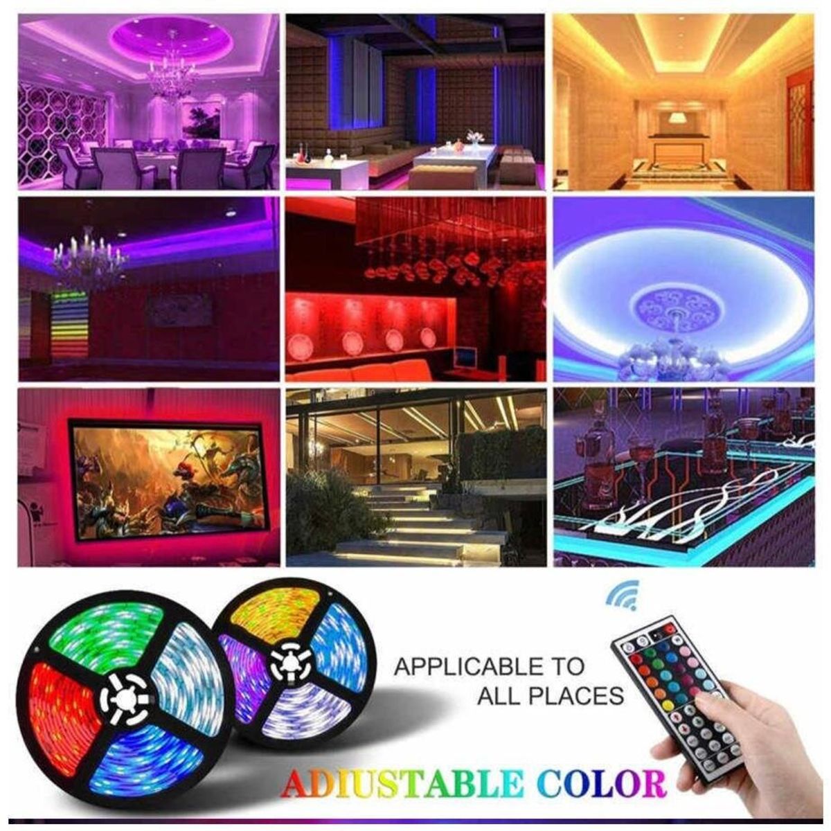 GENERAL - Luces Led Wifi 10 Metros. Especial Tiktok y Gamer